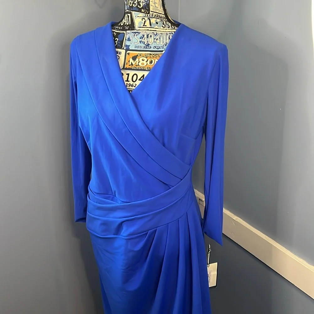Chiara Boni  Blue Dress NWT Size 48 - Picture 2 of 12